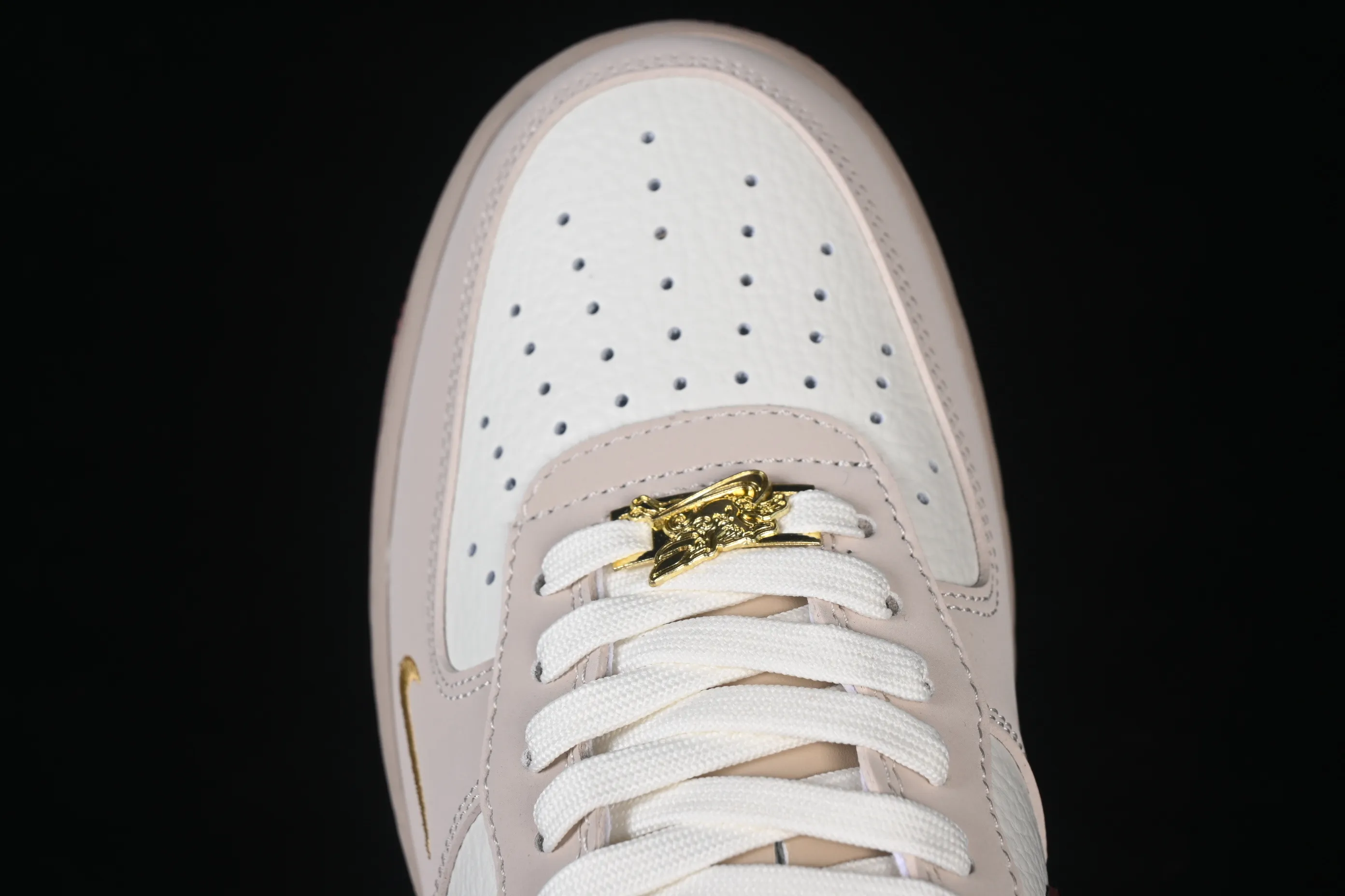 All categories Nk Air Force 1 Air Force series Nk Air Force 1 Low Air Force low-top Nike Air Force 1'07 Low Year of the Horse limited edition beige brown apricot red Air Force 1 low-top casual sneakers NH0601-522